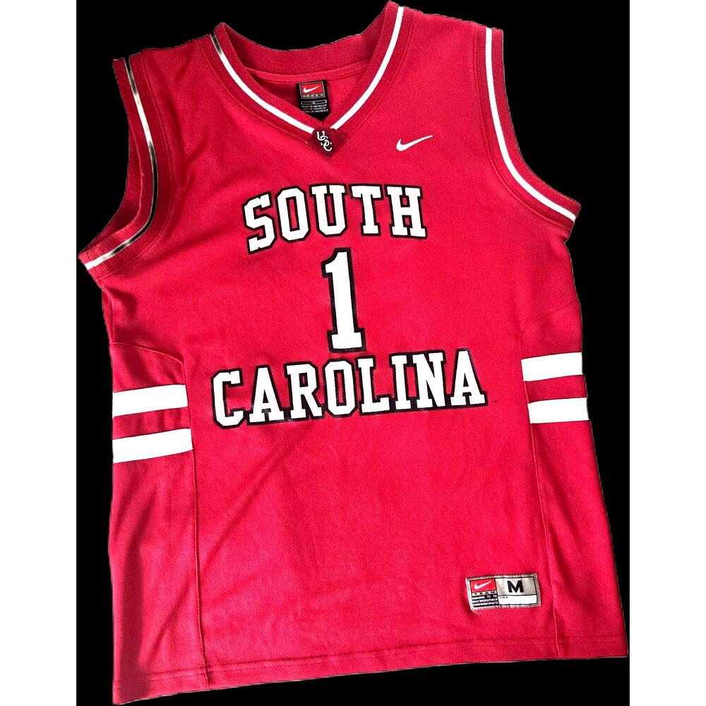 University South Carolina Game Cocks Vtg 1990's Nike Team Apparel Jersey Size M